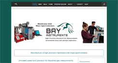 Desktop Screenshot of bayinstruments.com
